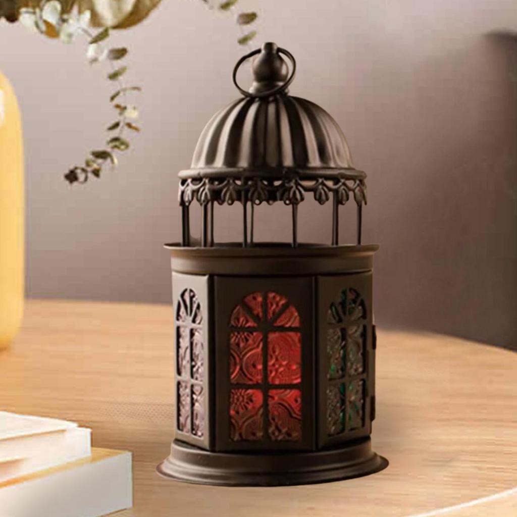 Candle Lantern Ornament Hanging Candlestick Candle Holder Decoration for Valentine's Day Fireplace Holiday Indoor Outdoor Hotel
