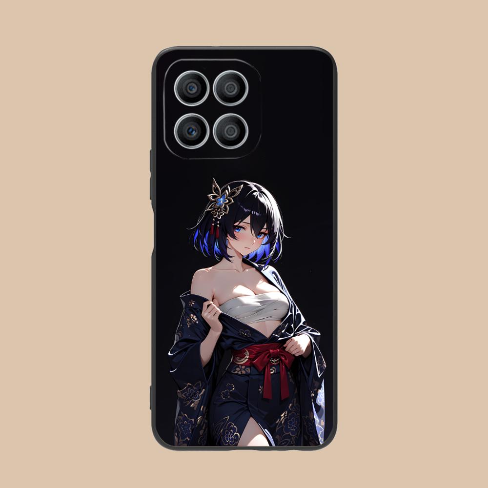 

HSR Seele Matte TPU Mobile Phone Case for Honor 90 80 70 60 50 30 20 10 9 8 7 Pro S SE Lite 5G Colorful Printing Cover Honor 90 Pro