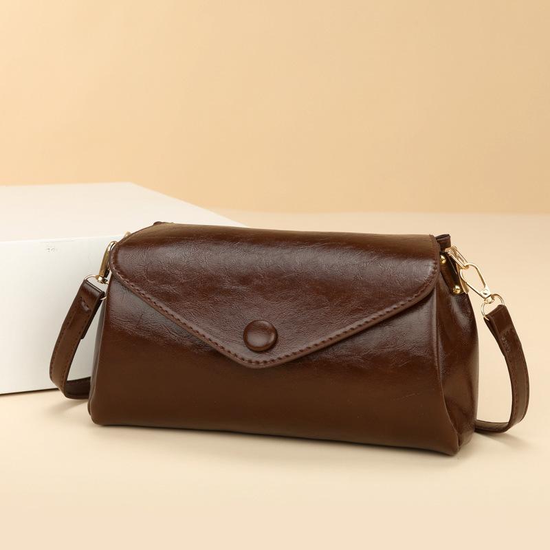 Vintage Simple Fashion Casual Versatile Women Shoulder Crossbody Small Square Bag
