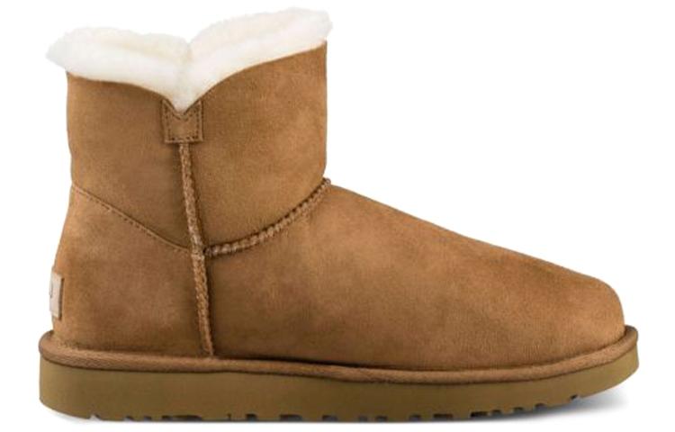 UGG Mini Bailey Button Ii Boot Fleece Lined Women's 1016422-CHE