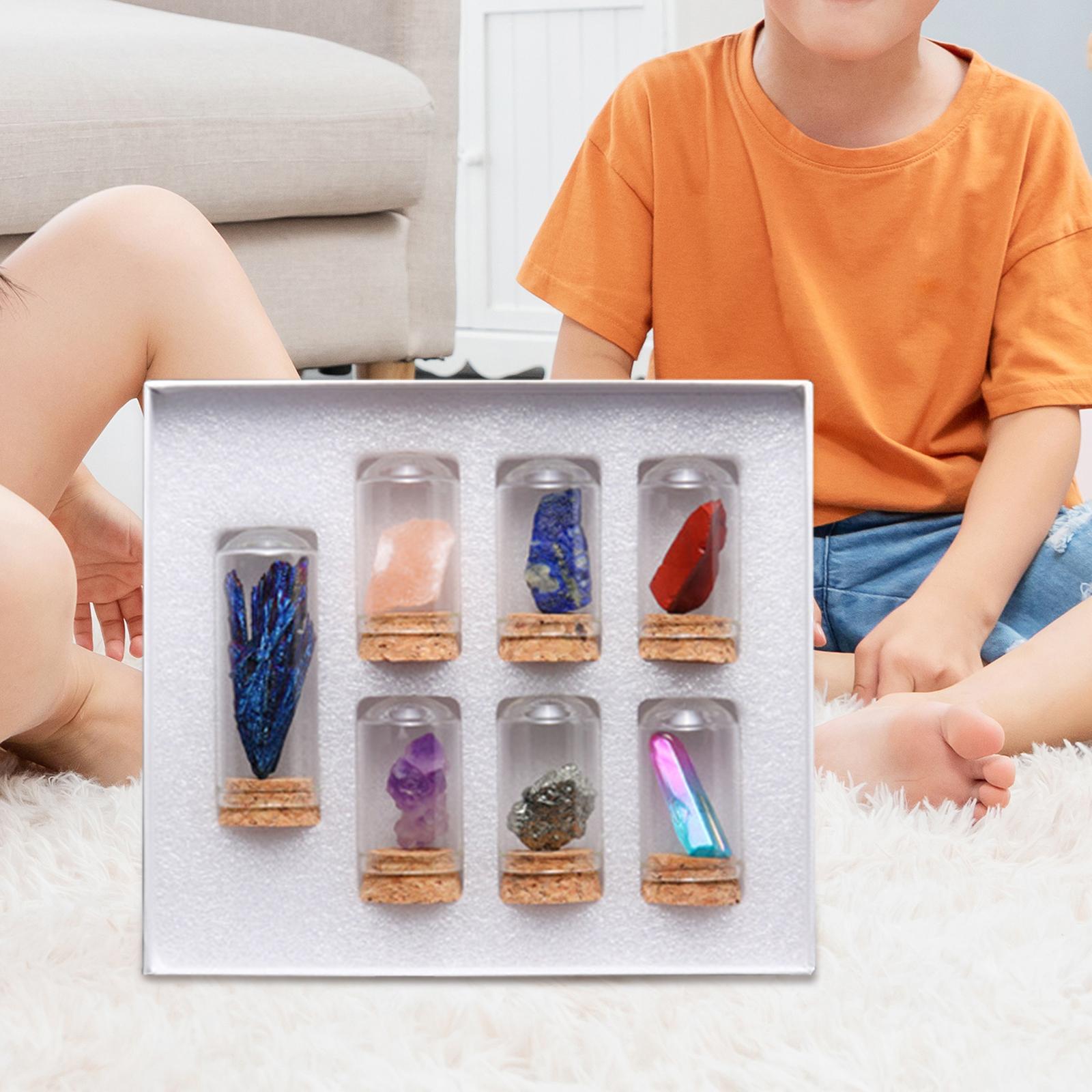 

Новинка Колекція гірських порід та мінералів Освітня Делюкс коробка Геологія Наукова іграшка для дорослих Дівчаток Подарунок на день народження