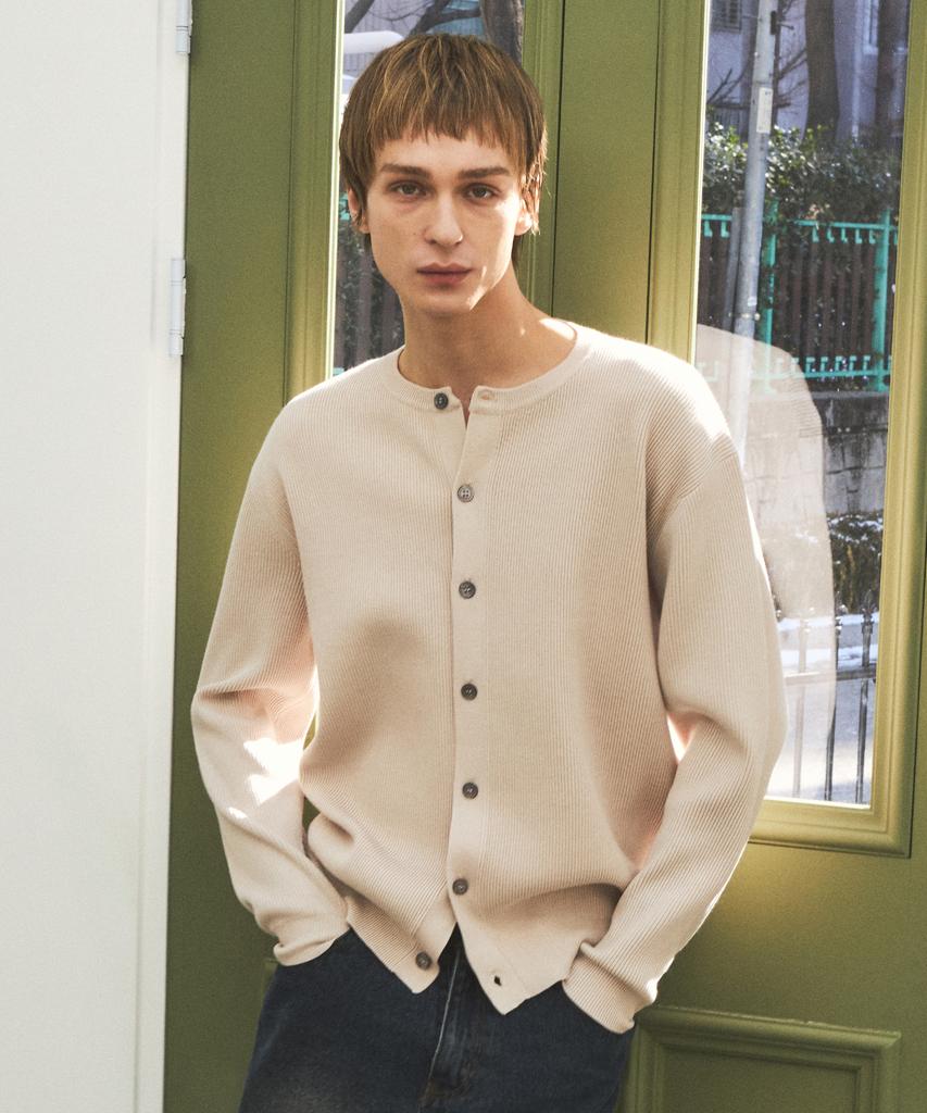 Wednesday Oasis Always Soft Round Knit Cardigan_5 Colors (Wc25-Kn05)