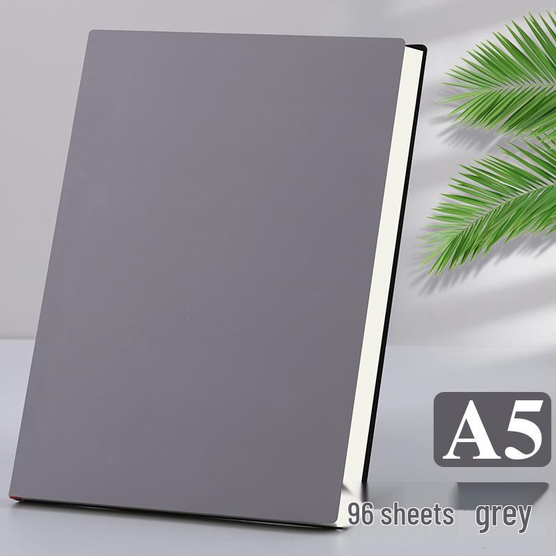 A5 Thickened Notebook - Simple, Retro Design for Students and Business Meetings