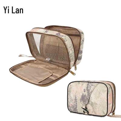 Yilan Camouflage Portable Hanging Toiletry Bag