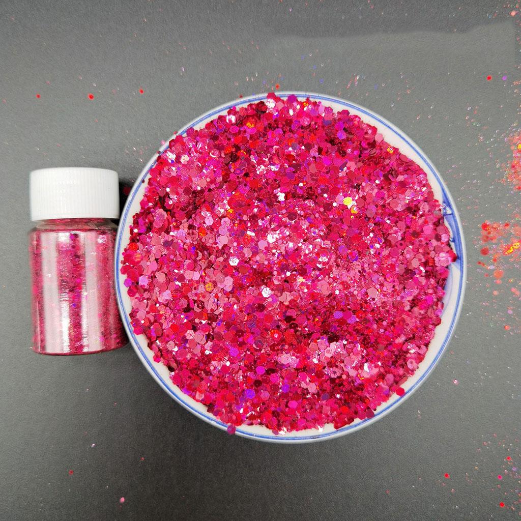 Glitter Crystal Epoxy Handmade Diy Slime Mud Material Sequins Nail Eye Shadow Stage Makeup Jewelry Glitter Powder