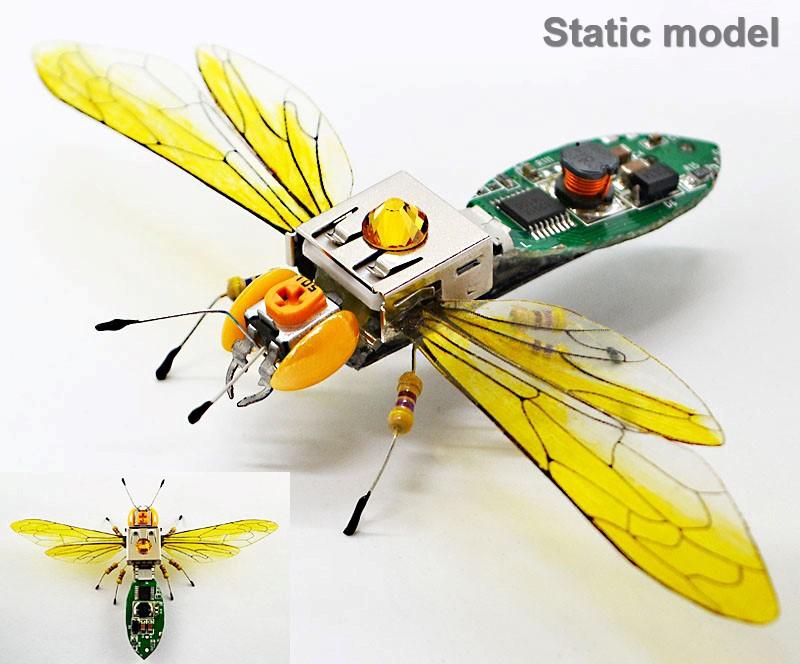 STEAM DIY Robotiskie Kukaiņi Zinātnes Izgudrojums