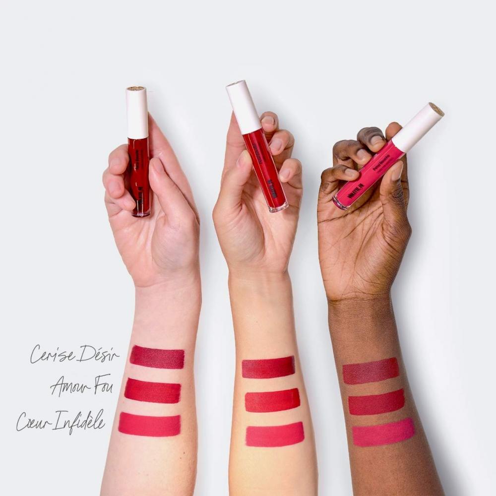 Violette Fr Petal Bouche LiquiD LonGwearinG Matt Lippenstift 0,12 Unzen   3,5 g Cerise D Sir Tief Neutral burGanDy