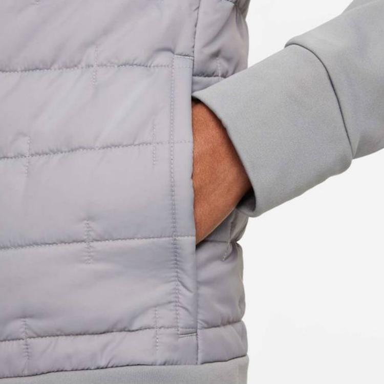 Nike Pufferjacken Damen Premium Grau Stehkragen Moderat DD6062-073