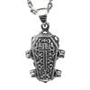 Mysterious Crucifix Coffin Locket Necklace With Detailed Skeleton Design Gothic Accessory For Alternative Fashionistas