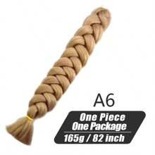 2026 New  Xpression Synthetic Big Braids Crochet Hair Braids Extensions Yaki Straight Hair Women's Jumbo Braids Hair Daily Wear