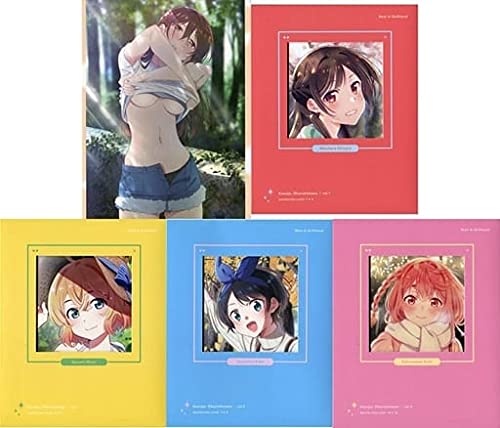 [Blu-ray] Rent-A-Girlfriend Blu-ray Complete Set of 4 Volumes with Storage Box for All Volumes