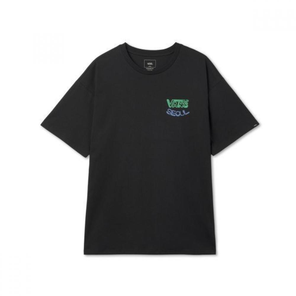 

Vans Seoul NighT ShorT Sleeve T shirT Black Vn000h21blk1 L