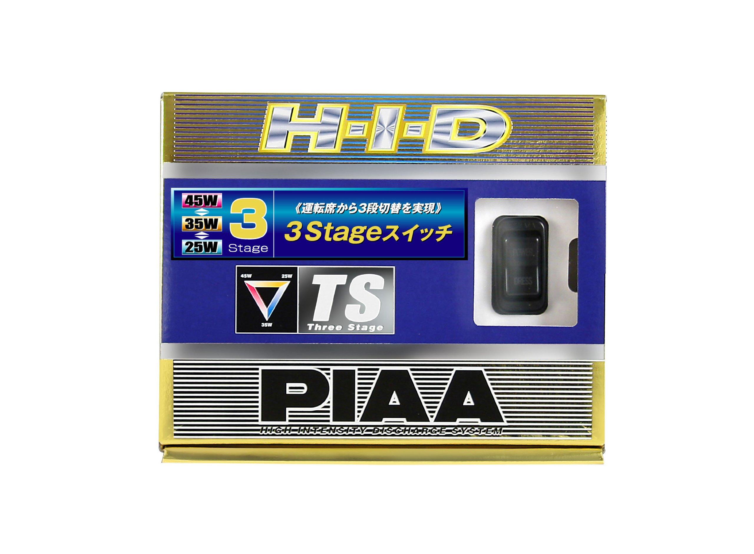 

PIAA Трехступенчатая HID фара/противотуманная фара Дополнительная деталь, Переключатель для конкретной системы, Трехступенчатый переключатель, 12В, PH160, 1 штука