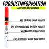 6pcs Night Angling LED Floating Tip Light, Luminescent Fishing Glowing Stick, Portables  Bright Bobbers  Light for Angling