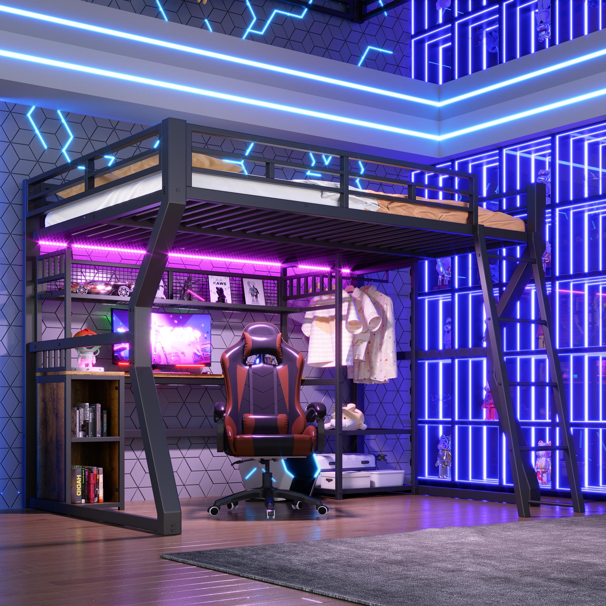 Loft Bed, 140 x 200 cm
