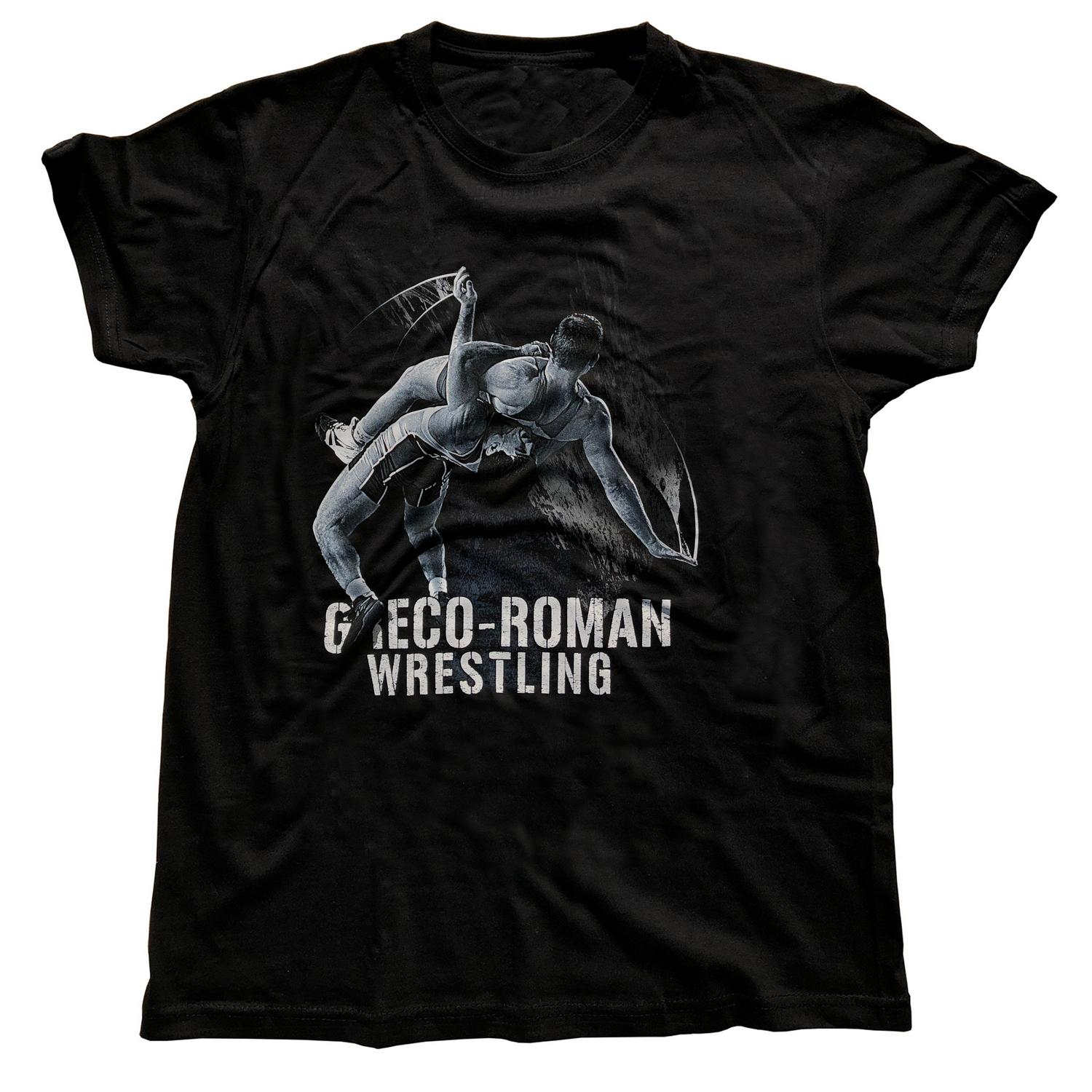 

GrecoRoman Wrestling Printed TShirt Classical Sports Design Summer Cotton Short Sleeve ONeck Mens T Shirt New S3XL S
