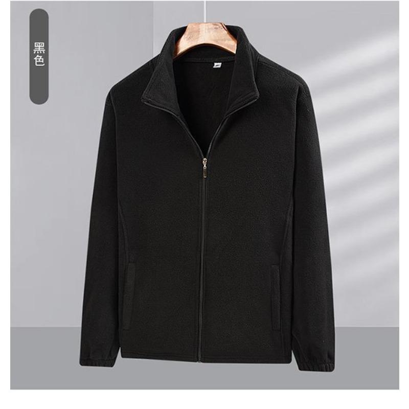 Polarfleecejacke Herren Oberbekleidung Strickjacke Sweatshirt Herbst und Winter Winddicht Warmes Fleece Lässig Mode