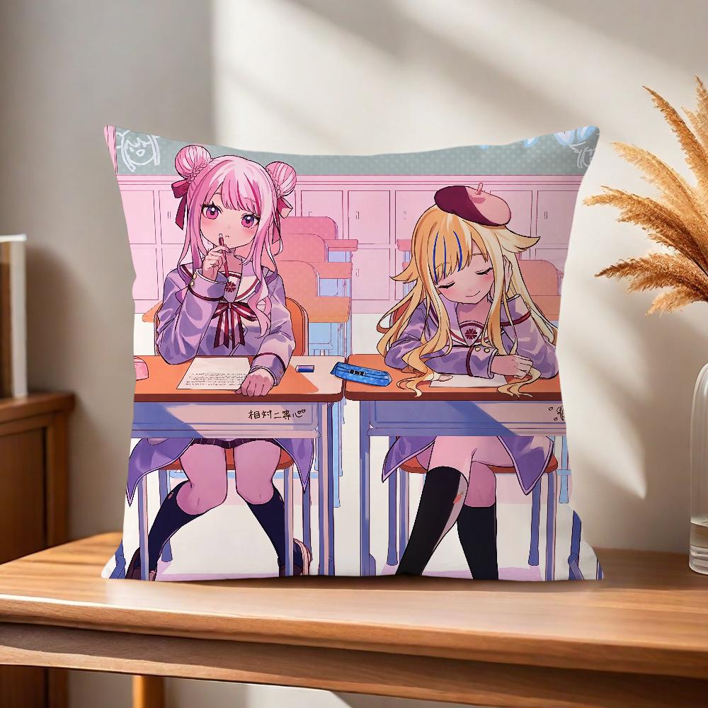 h-HIMEHINA Cushion Cover Comfortable Soft Pillow Case for Sofa Living Room Home Office Band Decor and Protective Covers