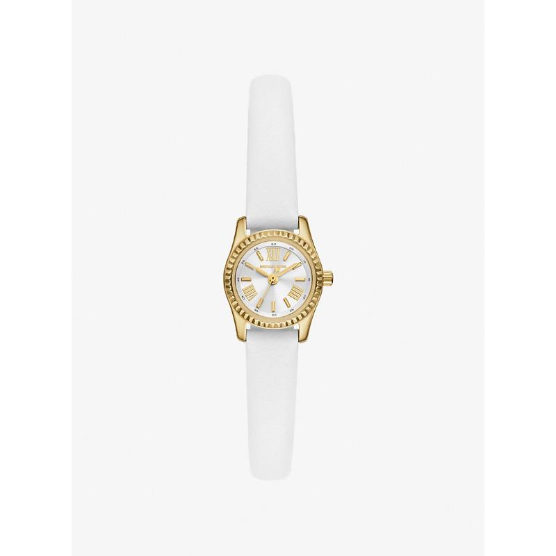 

Женские часы Michael Kors Micro Lexington из кожи MK4900 белый