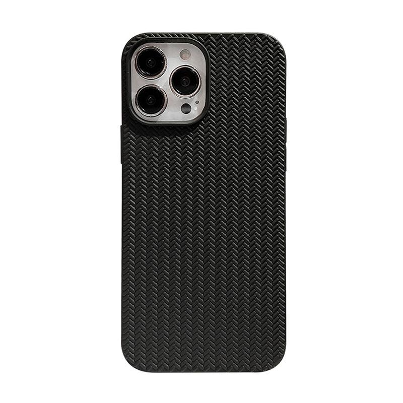 Popular Knitted Pattern Is Suitable for iPhone11Pro Mobile Phone Case, Simple Apple 11/11 All-inclusive Anti-drop 11 Protective Case.