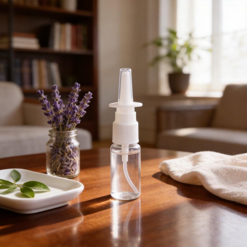 Plastic Spray Bottle Transparent Fine Mist Refillable For Personal Care And Travel Use
