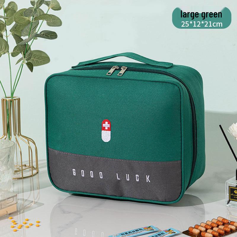 Portable Large-Capacity Travel and Household Emergency Medical Bag