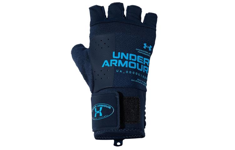 Under Armour Sports Gloves Unisex Blue 1356688-408 LG