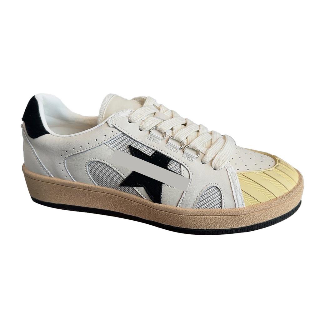 Do old star board shoes for women's autumn new versatile flat-soled dirty shoes for sports and leisure thick-soled lace-up little white shoes for