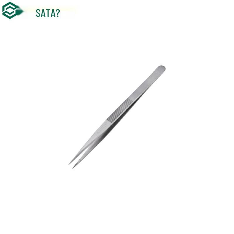 SATA Pointed Long Tweezers 175mm