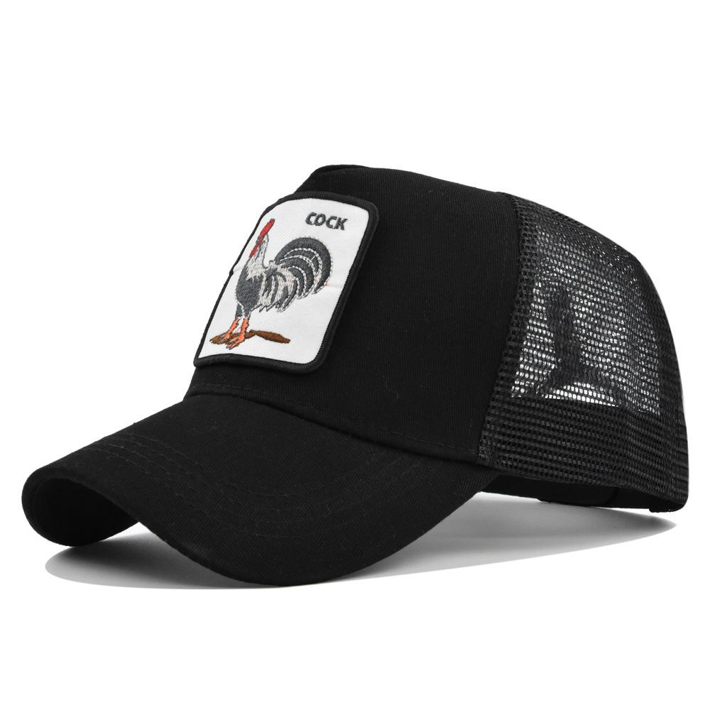 Fresh Latest Brand New Baseball Patched High-Quality Hats, Cartoon Anime Women'S And Men'S Caps Peaked Hats, Men'S Rooster Hats