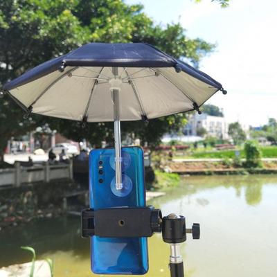 Universal Smartphone Umbrella Sunshade Rainy Holder Parasol Accessories Portable Cup Suction Ph O0N8