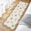 Thickened Imitation Cashmere Floor Mat, Small Fresh Bedroom Bedside Blanket, Living Room Carpet, Household Bay Window Mat