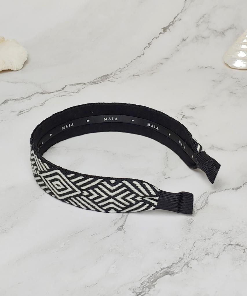 Maia Geometric Pattern Headband