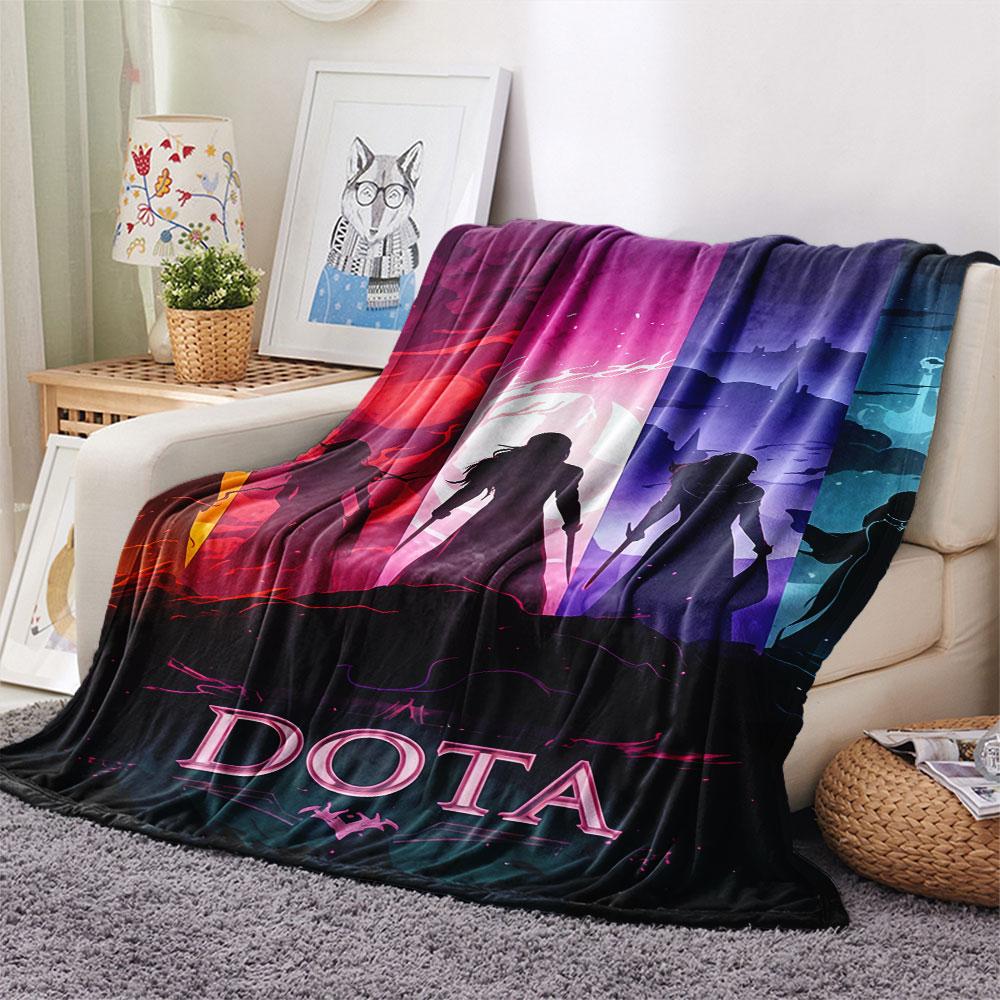 DOTA 2 Blanket, High quality Comfortable for All Seasons, Home Decor, Warmth and Comfort