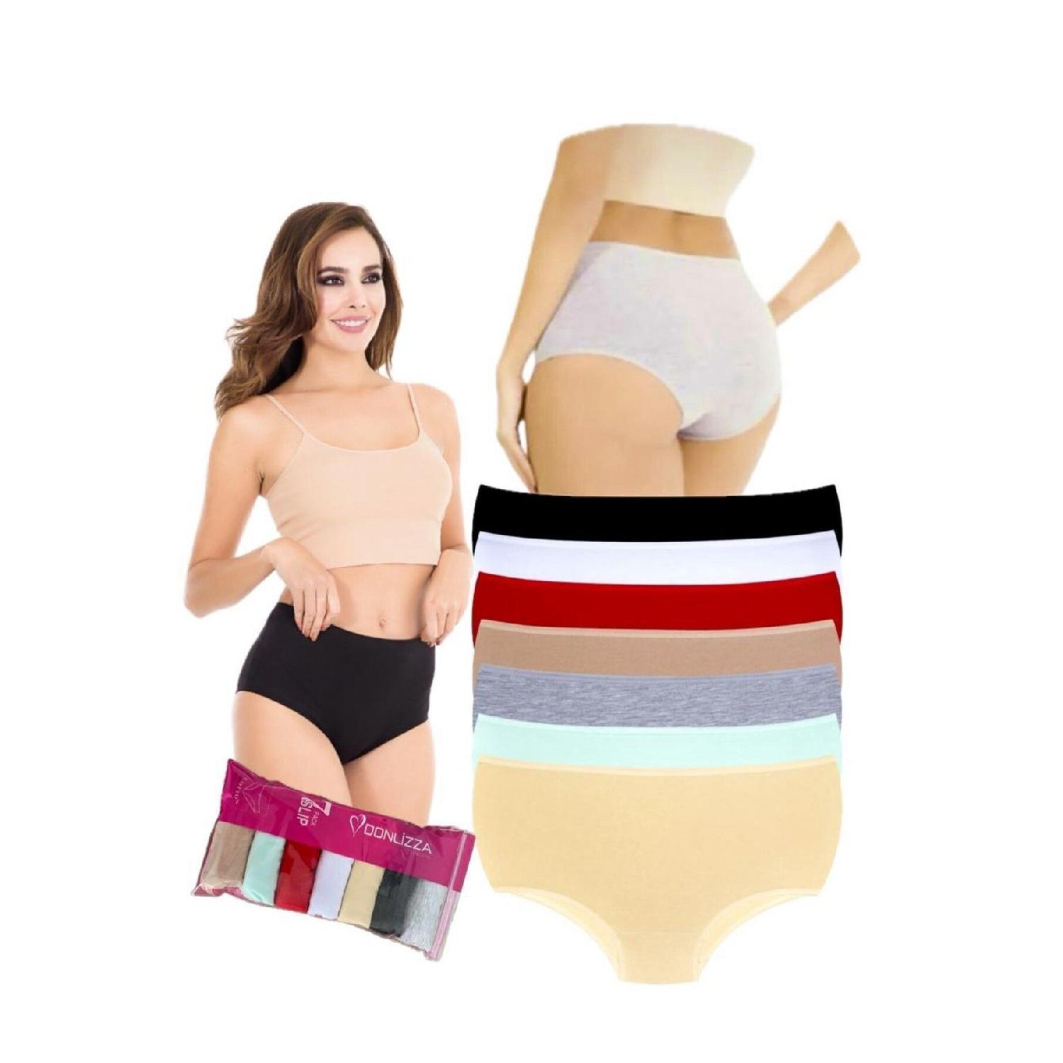 

High Waist Women s Panties 7 Pieces M чистый