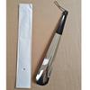 Popular Comfort Grip Long Metal Shoehorn with Soft Rubber Handle