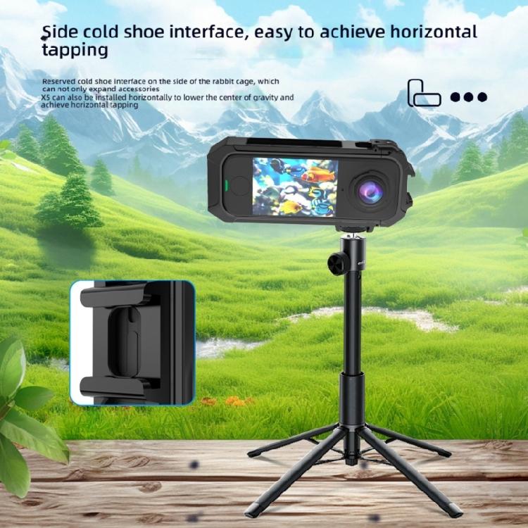 Wärmeableitender Kamerakäfig für X4air Kameras Werkzeuglose Montage Anti-Vibrations Schutzhülle