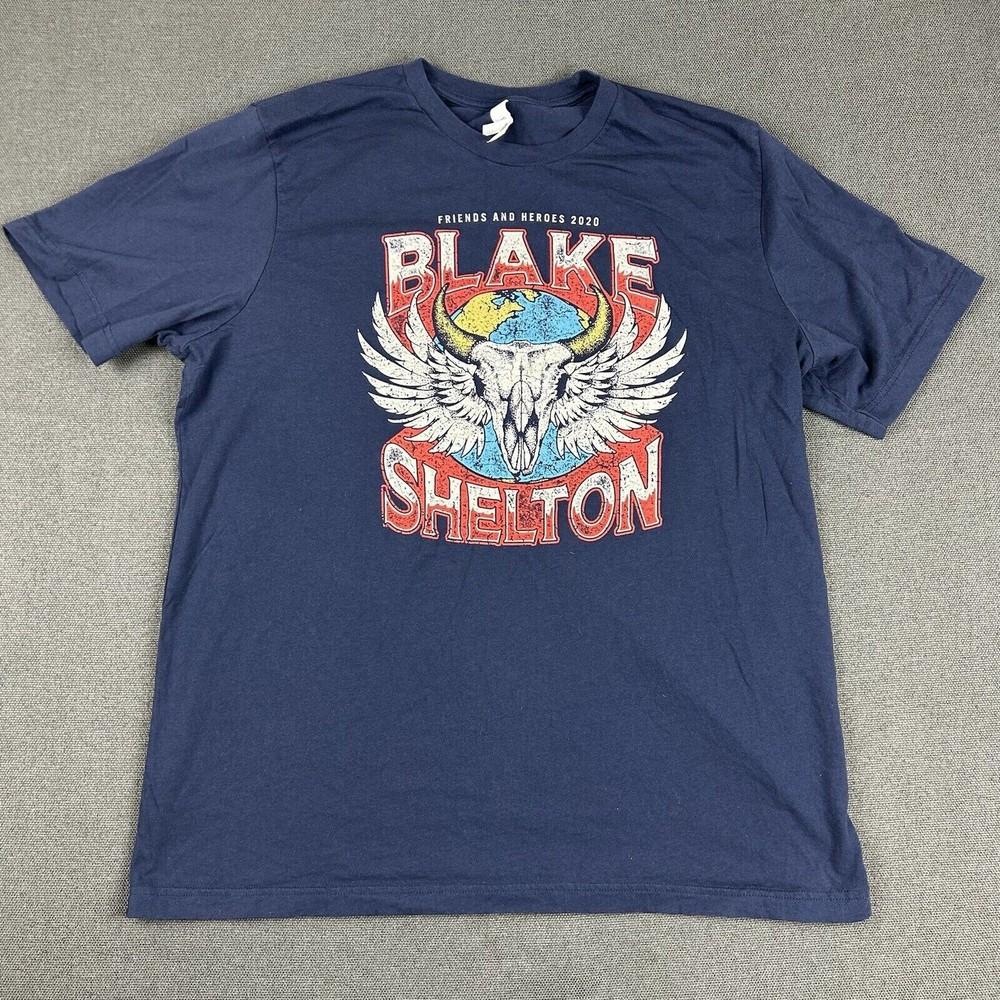 Blake Shelton Concert Friends and Heroes T-Shirt Unisex T-Shirt XXXXL