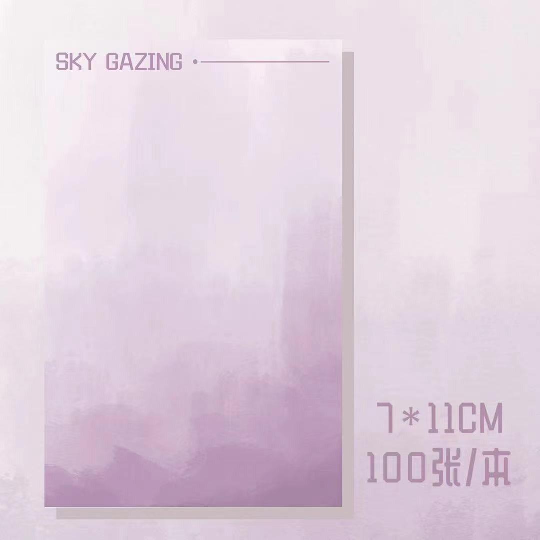 1book Non sticky, high aesthetic, blank notebook, fresh and cute, decorative note paper for casual notes