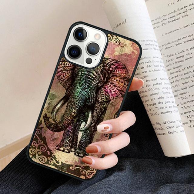 ADORABLE BABY ELEPHANT Phone Case Back Cover for iPhone 16 15 SE2020 14 13 11 12 Pro Max mini XS XR X PlusS Fundas Coque