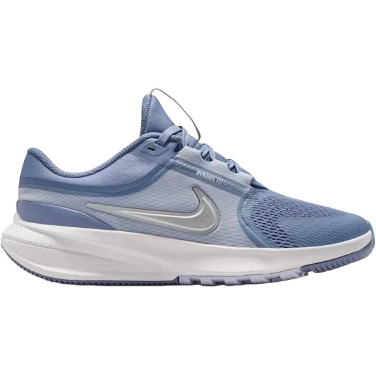 Nike Star Runner 5 GS World Indigo Metallic Silver Kids Sneakers Blue Ghost Platinum-Tint HF7004-402