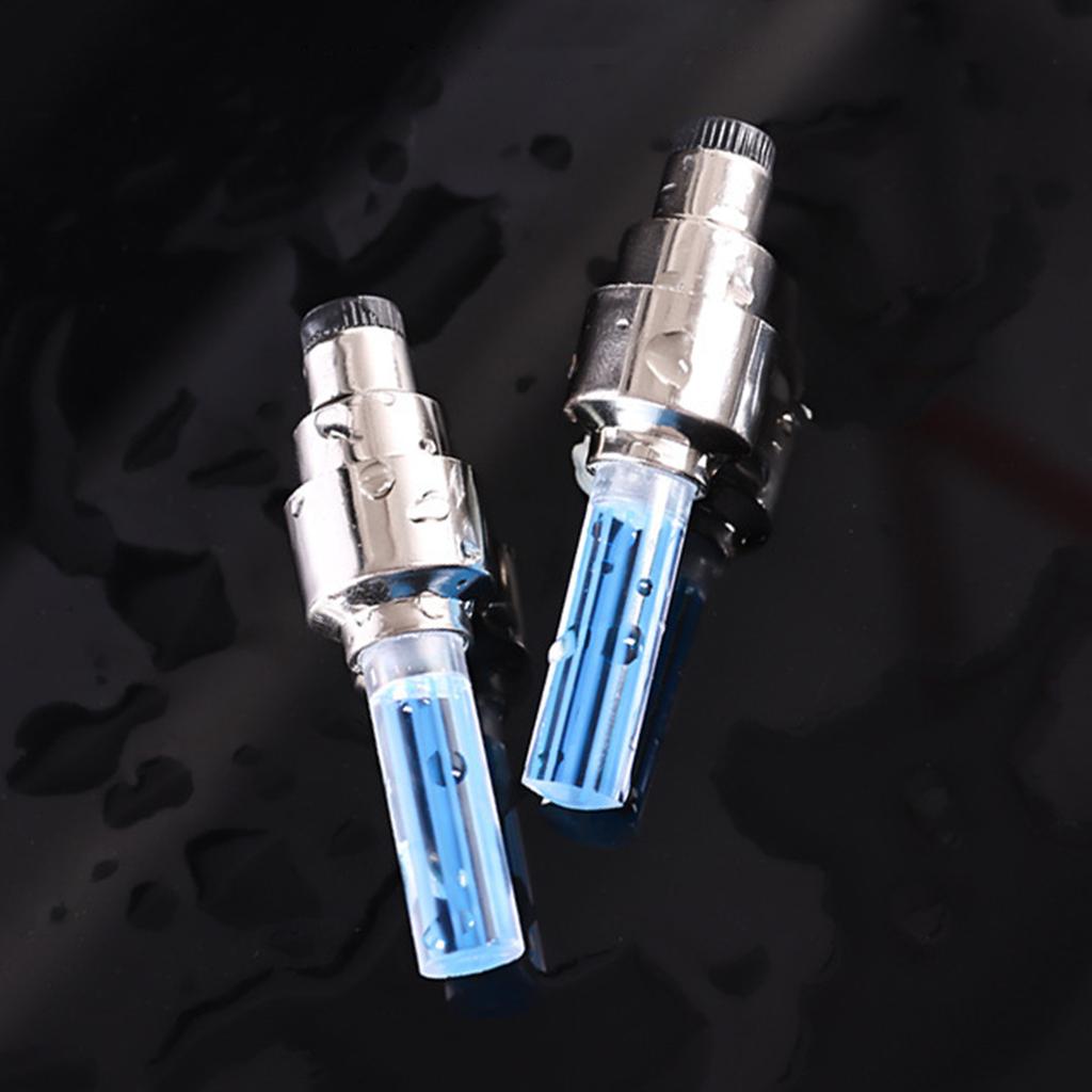 2pcs Motion Sensor Bike Wheel Lights Waterproof and Durable Wheel Lights Automatic Light Up Wheel Lights for Bike Car