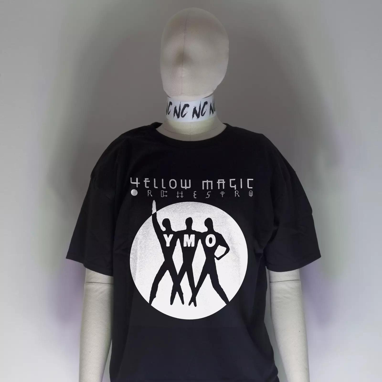 Night Channels Yellow Magic Orchestra Shirt | Bauhaus Goth Krautrock Wolf Eyes L