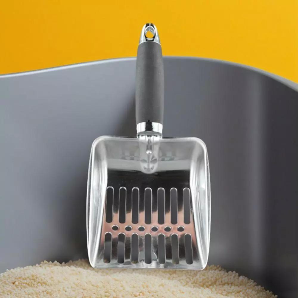 Long Handle Cat Litter-Scoop Openworked Scooper Creative Sifter Shovel Pet