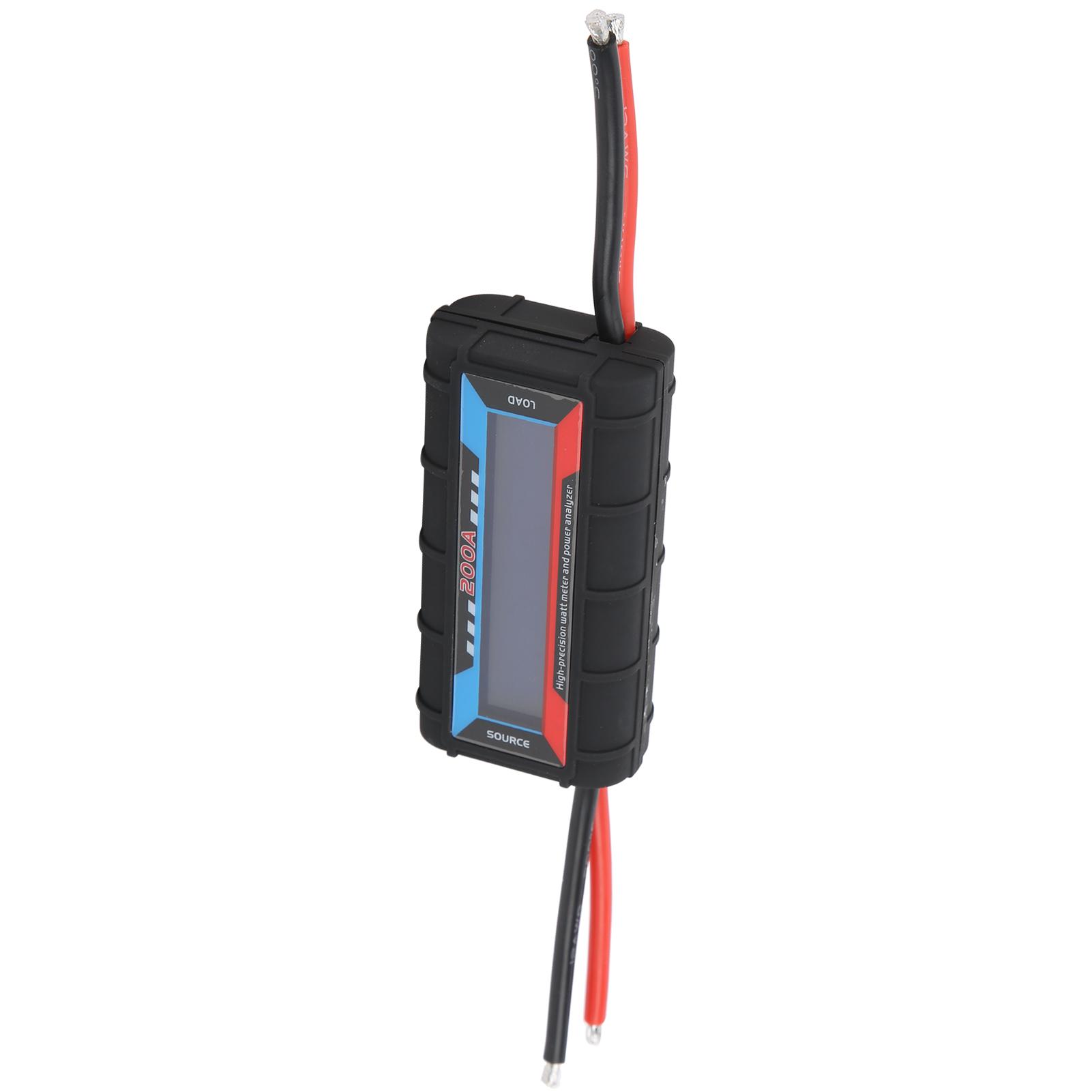 

200A Digital Battery Analyser High Precision Power Monitor for RC Model Airplane