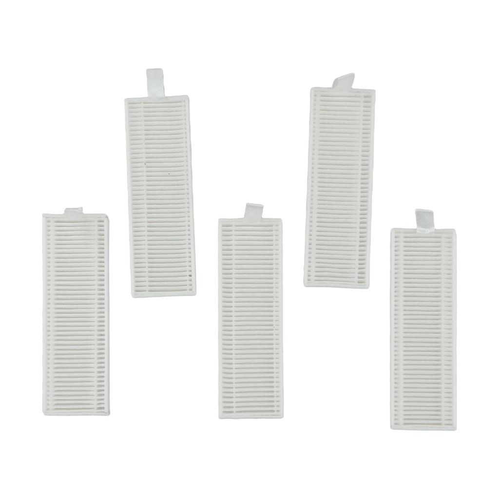 Filter Replacement Kit for For Laresar Mars01 and For Lubluelu Robot Vacuum Cleaner 5 Pieces for Effective Dust Particle Capture