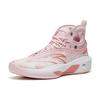 New Anta KT8 520 Slip Resistant Cushioning Wear Resistant High Top Performance Basketball Shoes Pink White 112321101-10