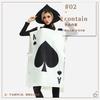 Halloween Adult Costume Alice in Wonderland Fairy Tales Poker Black Heart A Children's Costume Funny Costume