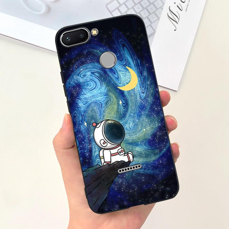 For Cover Xiaomi Redmi 6 6A 6Pro Bumper Shell Fashion Stylish Design Phone Cover For Redmi6 Redmi6a Soft Liquid Silicone Fundas
