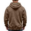 Men's Retro Hooded Long Sleeve T-Shirt with Drawstring for Outdoor Fall Activities